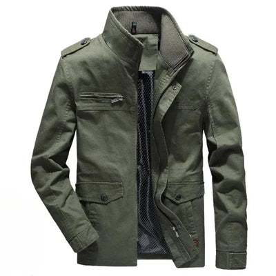 Gervasio | Paul Zippered Chest Pocket Padded Jacket