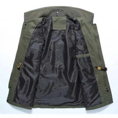 Gervasio | Paul Zippered Chest Pocket Padded Jacket