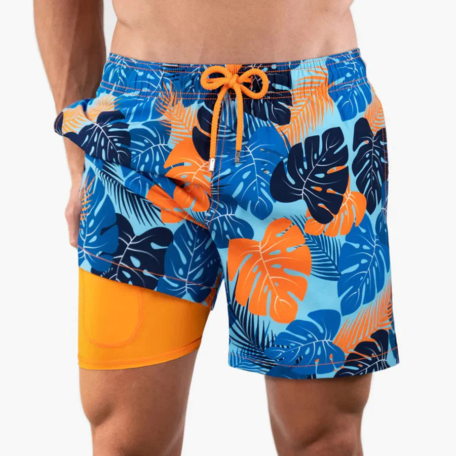 Langley® | Tropical Swimming Trunks