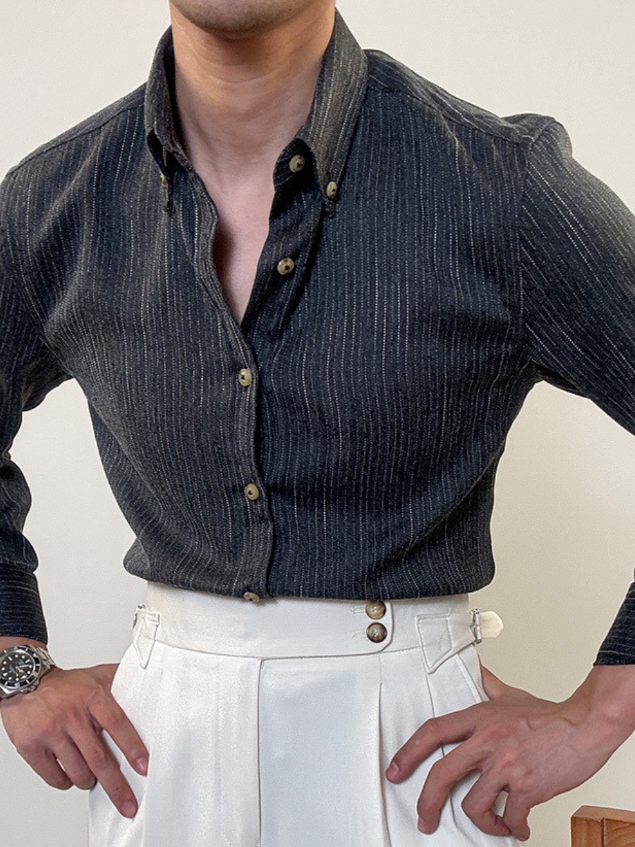 Evander® | Men'S Long-Sleeved Shirt