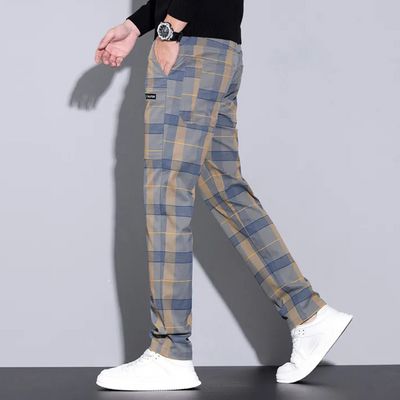 Tobías® | Timeless checked trousers for men
