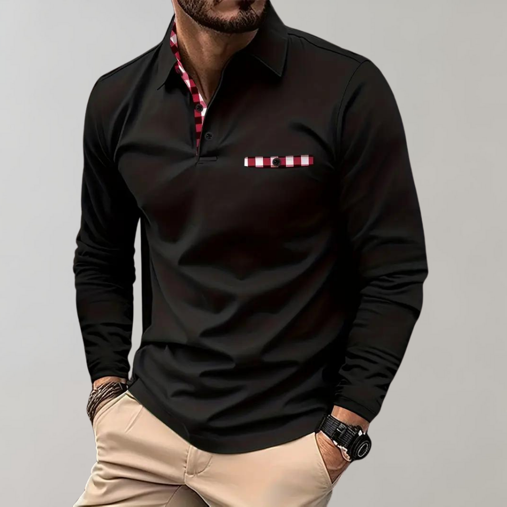 Severo | Men's Long Sleeve T-Shirt - Breathable and Comfortable