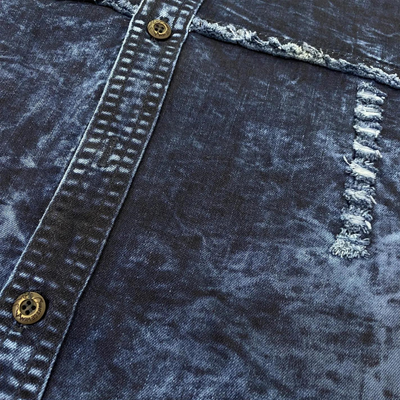 Jeremy® | Men'S Long Sleeve Denim Shirt