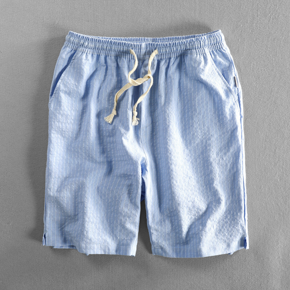 Jesualdo® | Linen Pinstripe Shorts