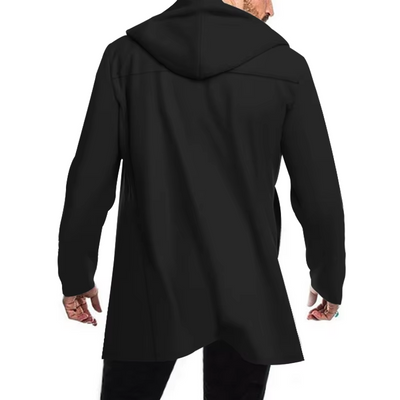 Numa | Men's Wool Coat with Hood - Double Breasted Warm & Elegant