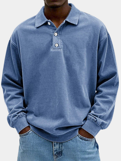 Neal | CASUAL POLO SWEATER