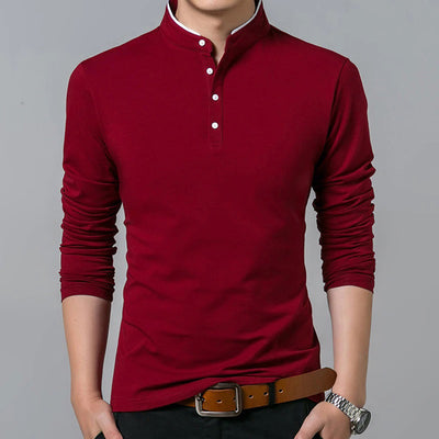 Ulric® | Long Sleeve Polo Shirt For Men