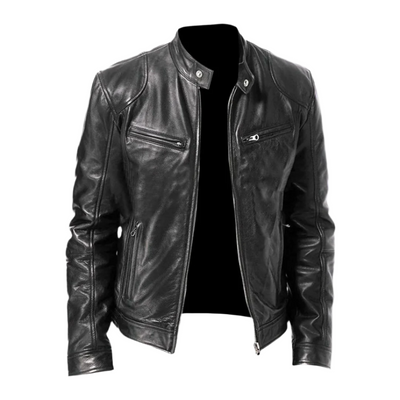 Isis | Retro style leather jacket for men
