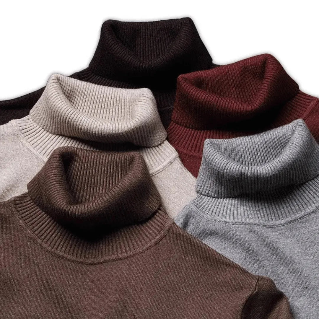 Raylan | Richard Turtleneck Cotton Sweater