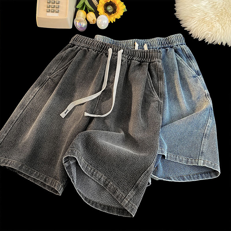 Liberio® | Distressed Denim Shorts