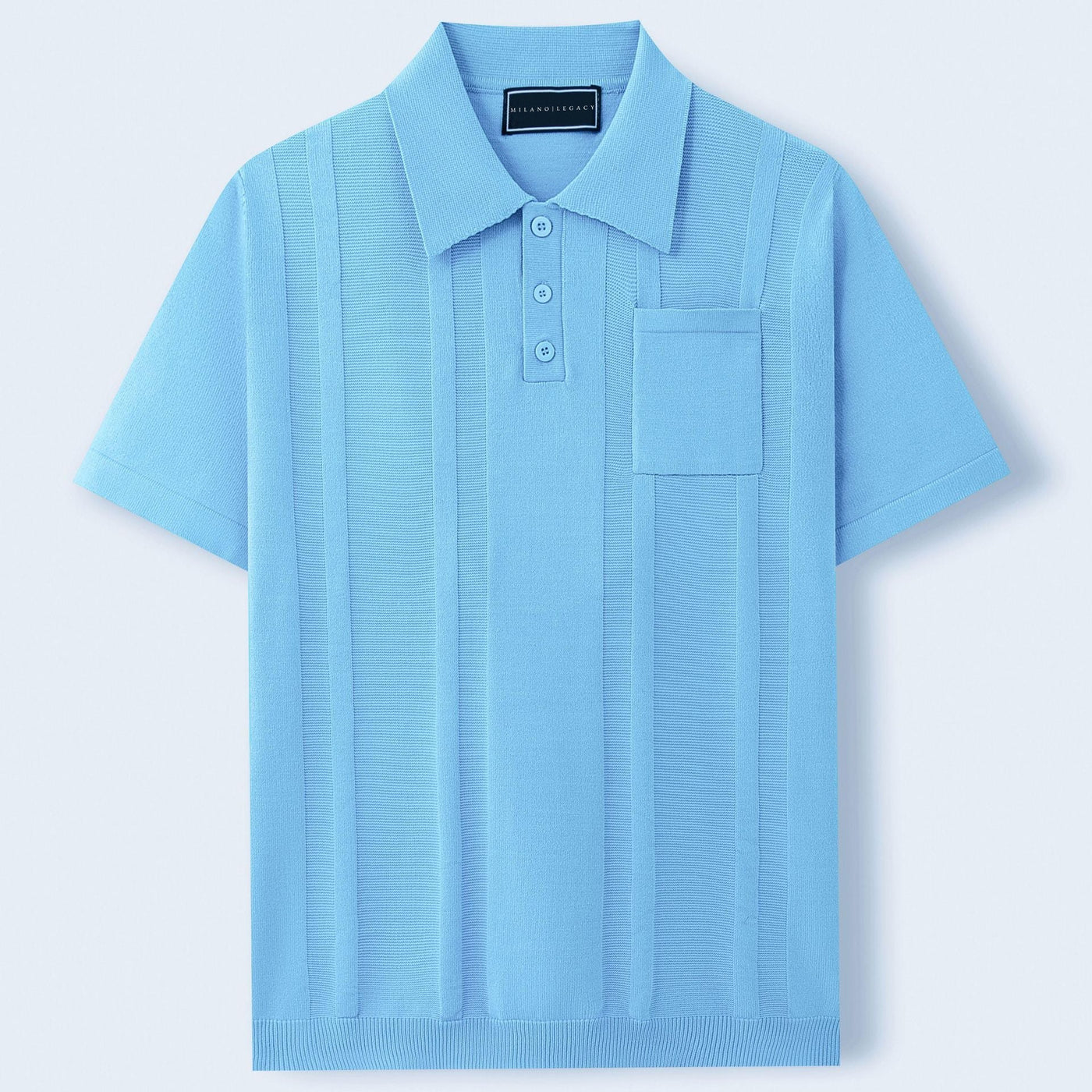 Keane | Elegant ice silk polo shirt