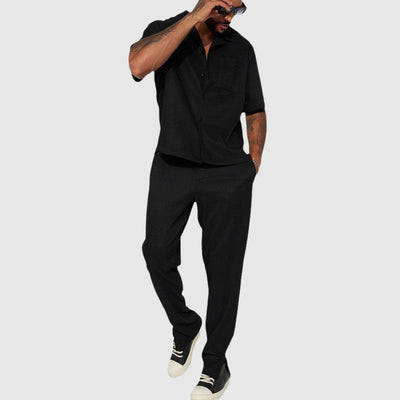 Darius | Montesino Linen-Blend Set