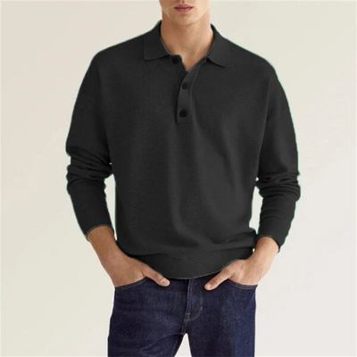 Jerome® | Men's polo shirt with long sleeves