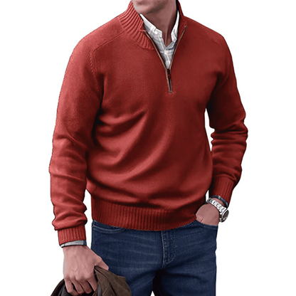 Connor® | Cashmere Sweater With Zipper