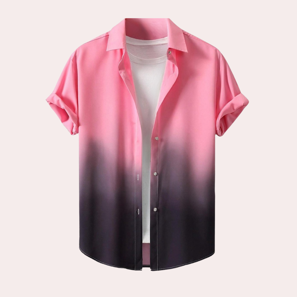 Raúl® | Fashionable gradient shirt for men