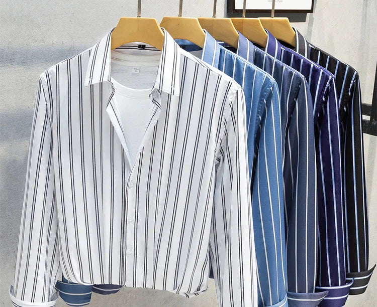 Gabriel | Givalli - Elegant Striped Men's Shirt