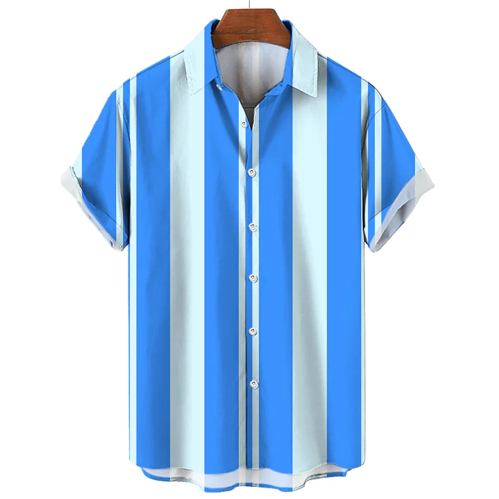 Corbin | Striped Short Sleeved Summer Shirt