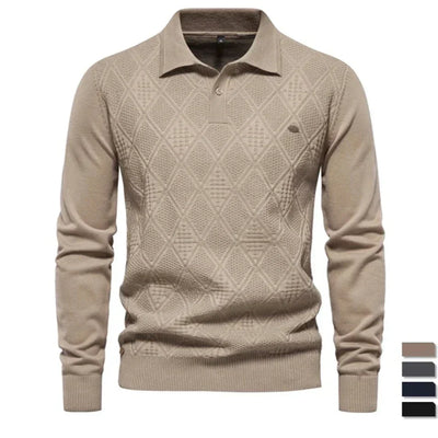 Norman® | Classic Cotton Polo Sweater