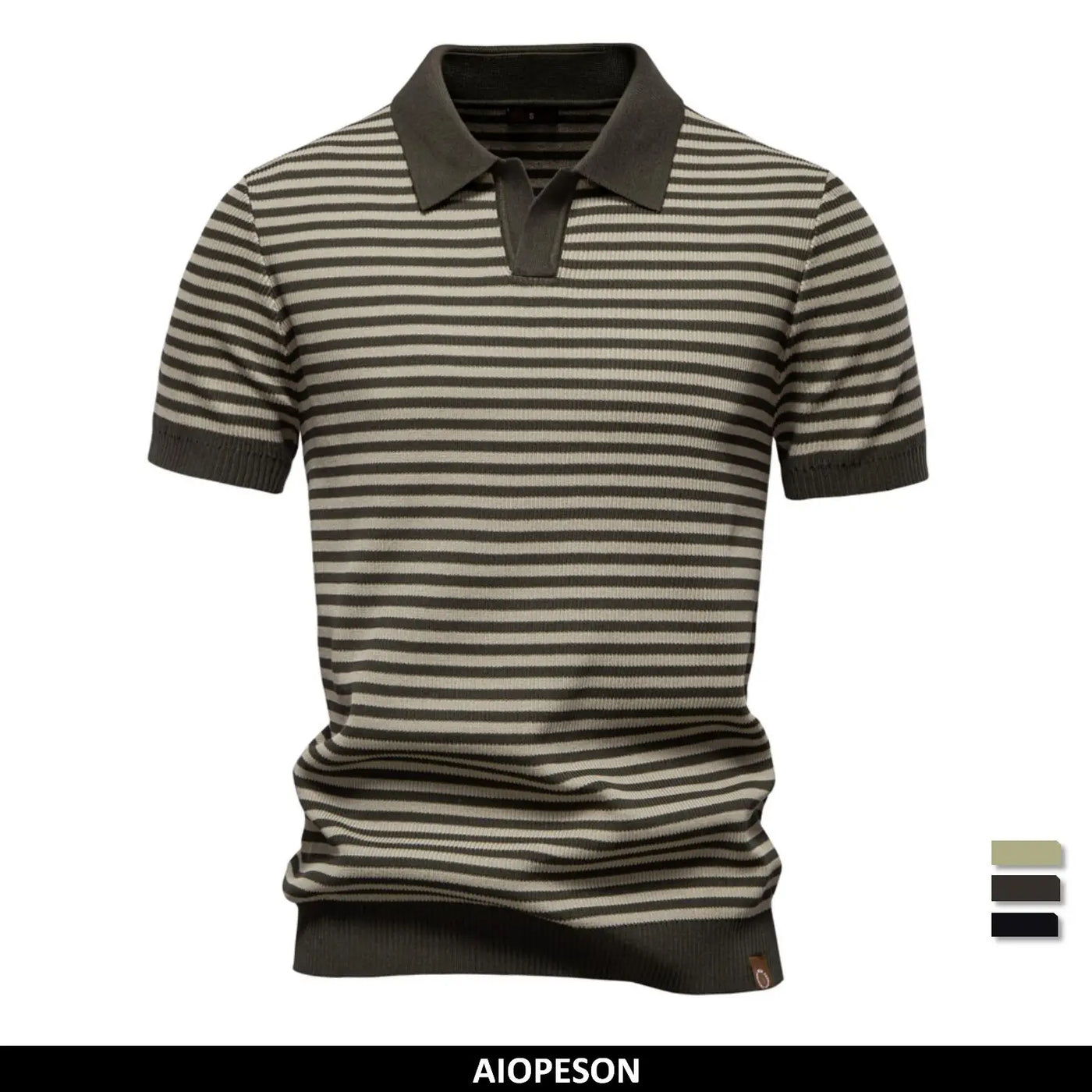 Frankie® | Striped Polo