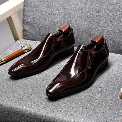 Umar® | Nolan Genuine Leather Loafers