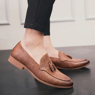 Jack | Lombardi Woven Tassel Loafers