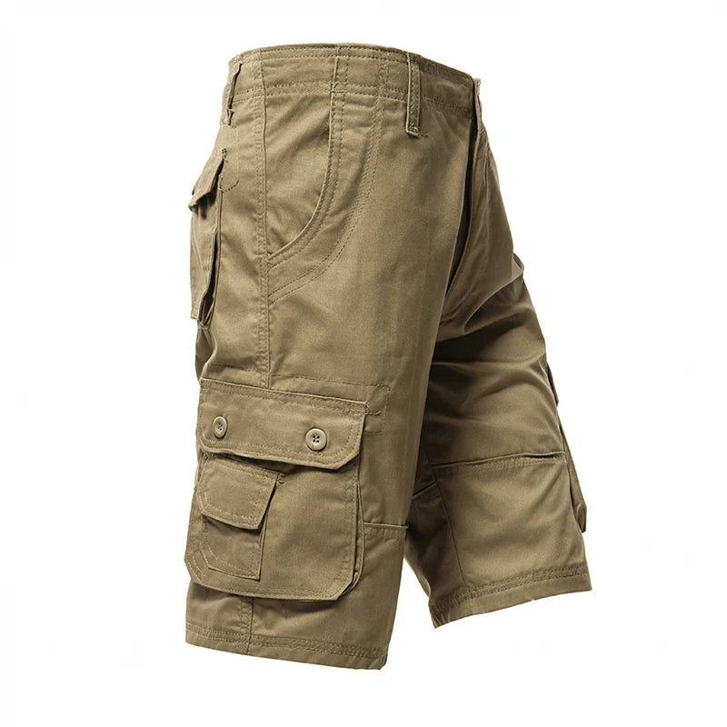 Julian | Casual Cargo Knee Shorts