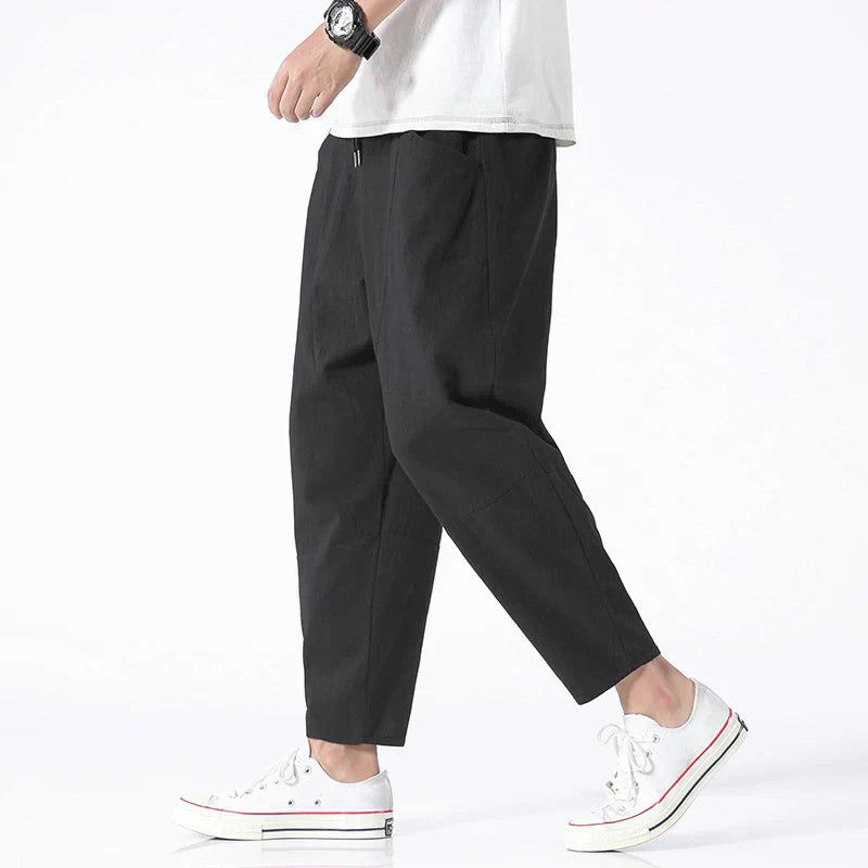 Marcos® | Linen Cropped Pants