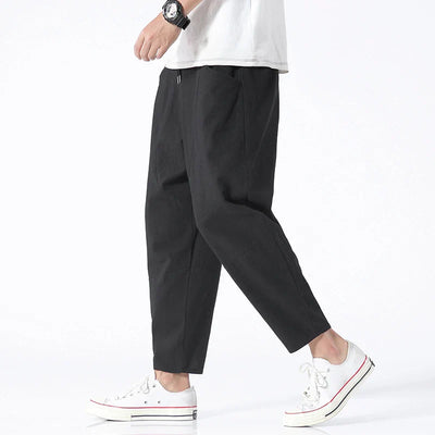 Flavius | Osaka Linen Cropped Pants