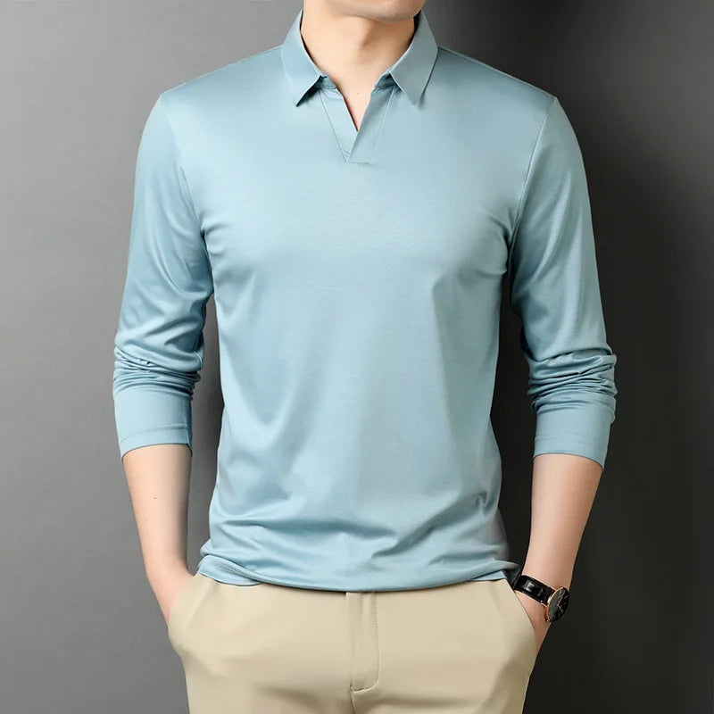 Calder® | Satin Polo For Men