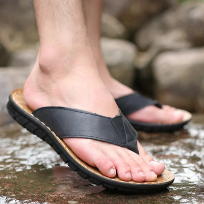 Dennis | Leather Men's Sandals
