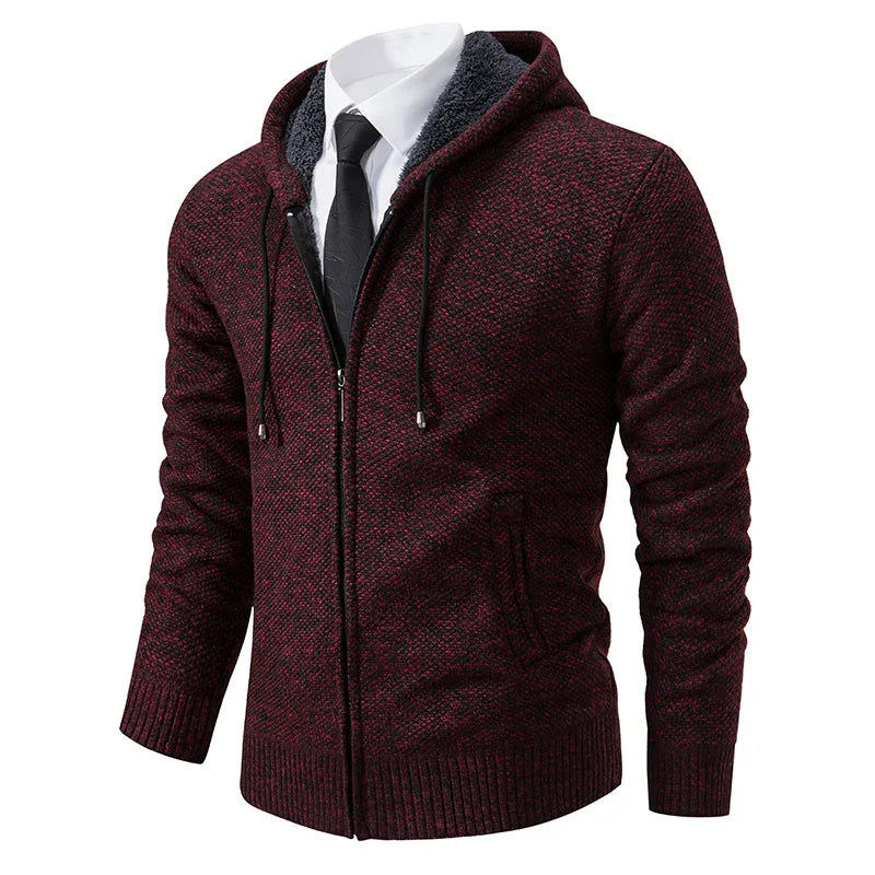 Sam | Fleece Zip-Up Cardigan