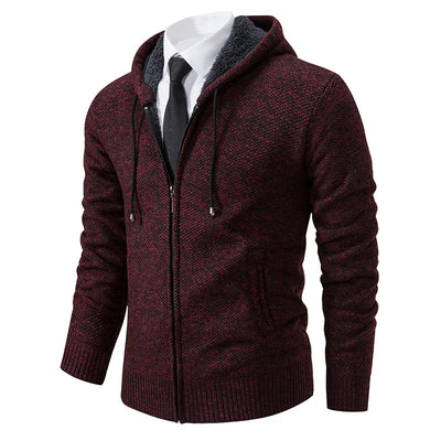 Sam | Fleece Zip-Up Cardigan