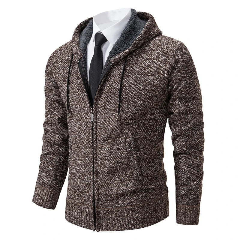 Sam | Fleece Zip-Up Cardigan