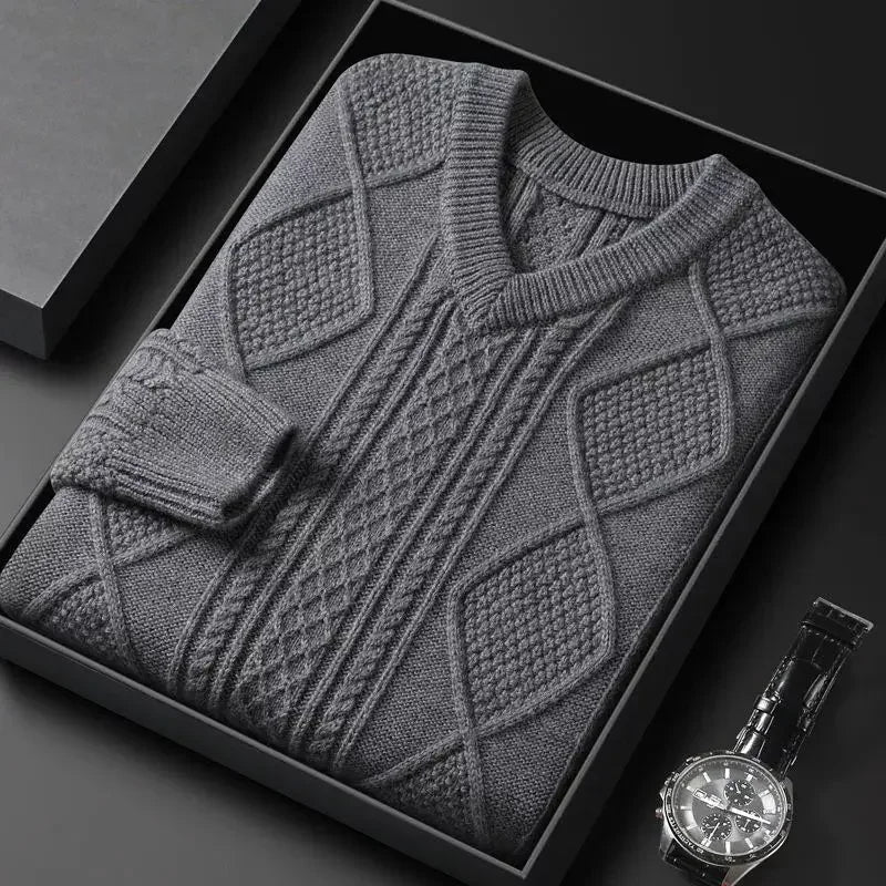 Eleazar® | Luxury Jacquard Sweater For Men