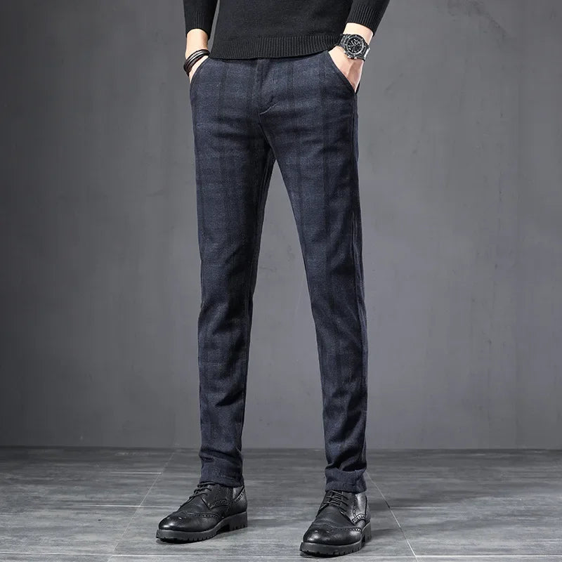 Dorian | Plaid Casual Pants