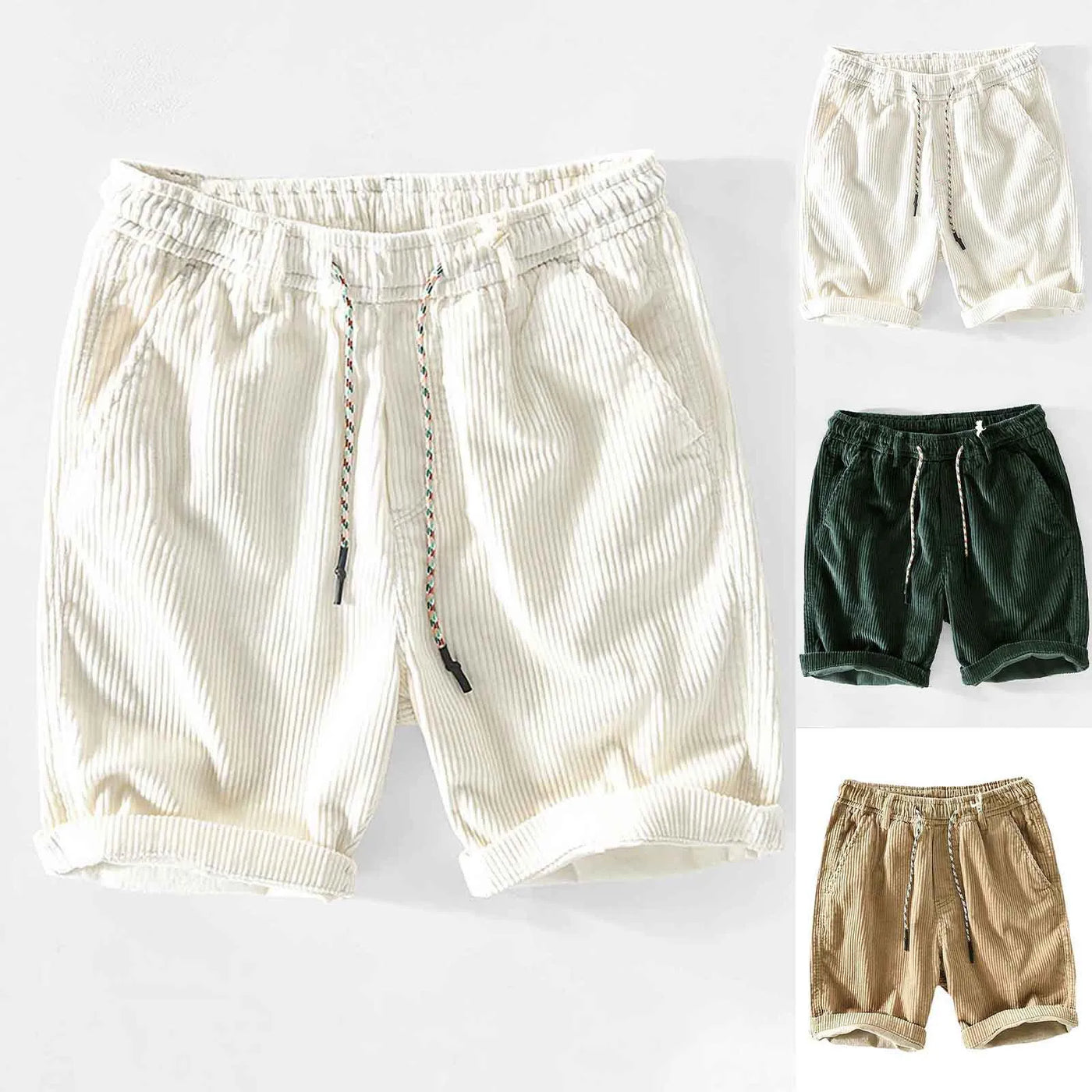 Raúl | Elegant Corduroy Shorts