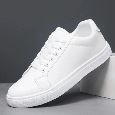 Malik | Elegant Leather Sneakers
