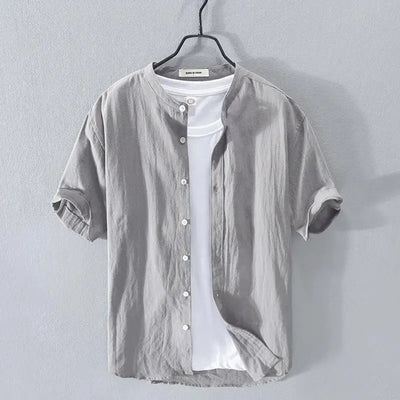 Vincent | Cotton Linen Summer Shirt
