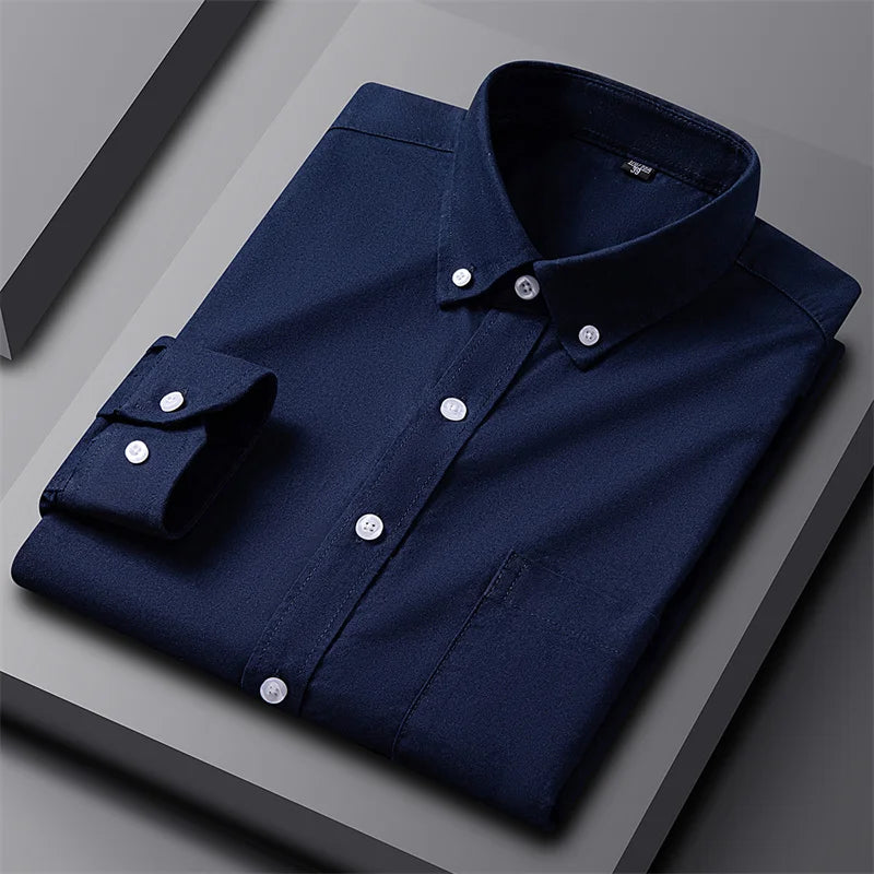 Roman | Givalli - Men's Chic Oxford Shirt