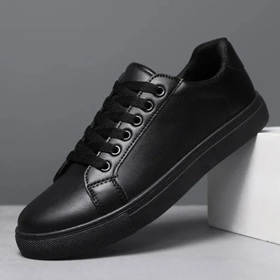 Malik | Elegant Leather Sneakers