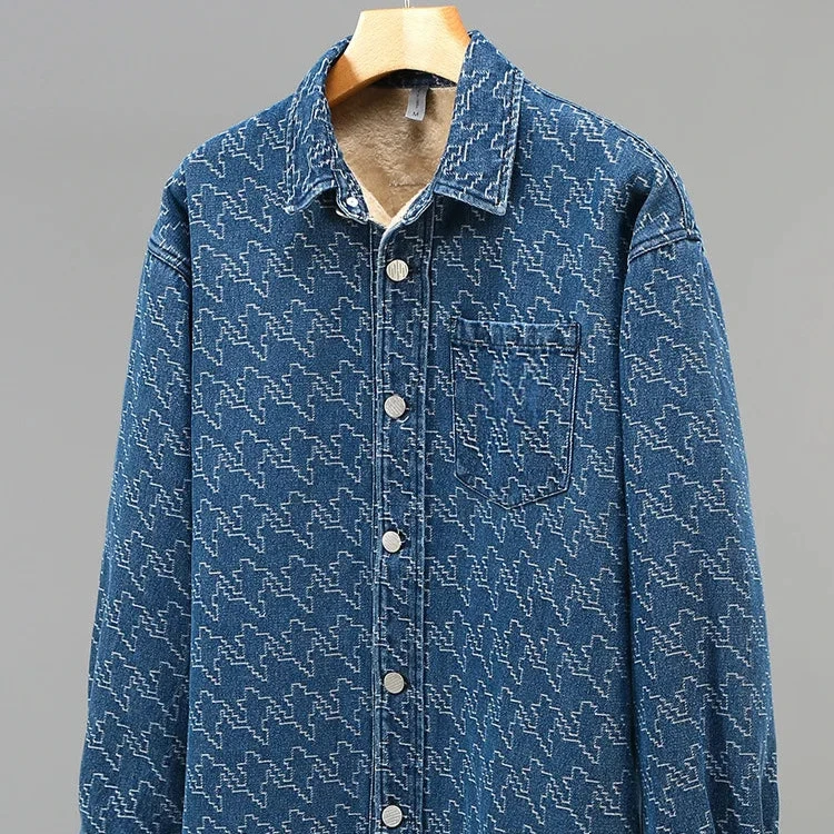 Zackary® | Fleece Denim Jas