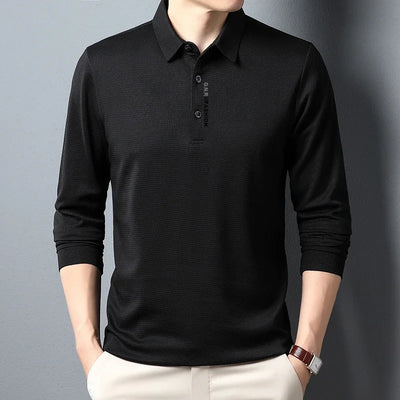 Edmund® | Long Sleeve Polo Shirt
