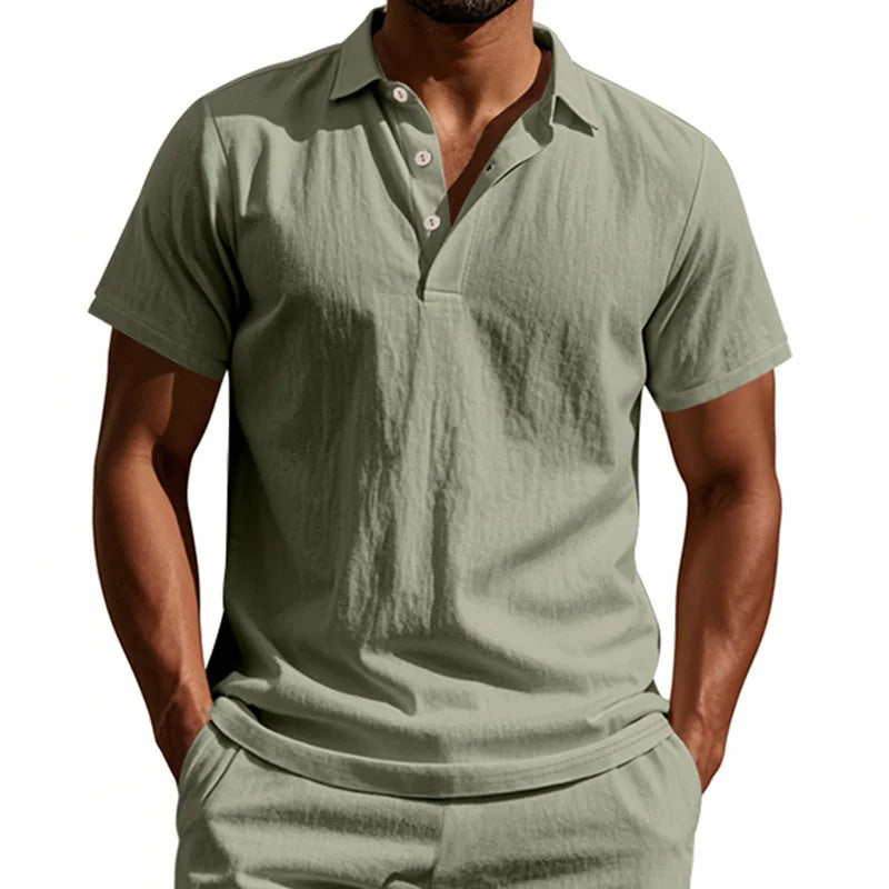 Ezra® | Cool Linen Shirt