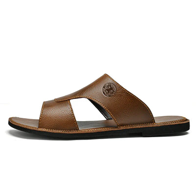 Devon® | Leather Men'S Slippers