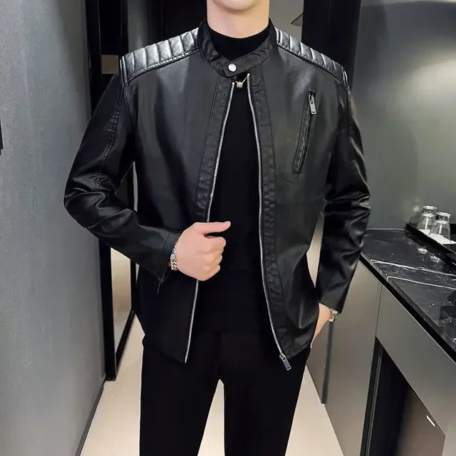 Lian | Elegant Leather Jacket