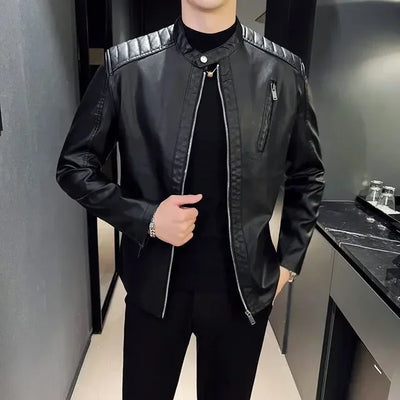 Lian | Elegant Leather Jacket