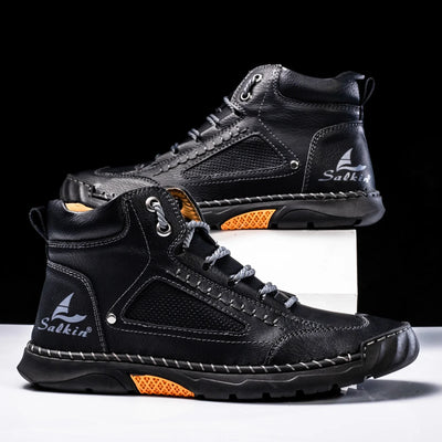 Ermenegildo® | Leather High Top Shoes