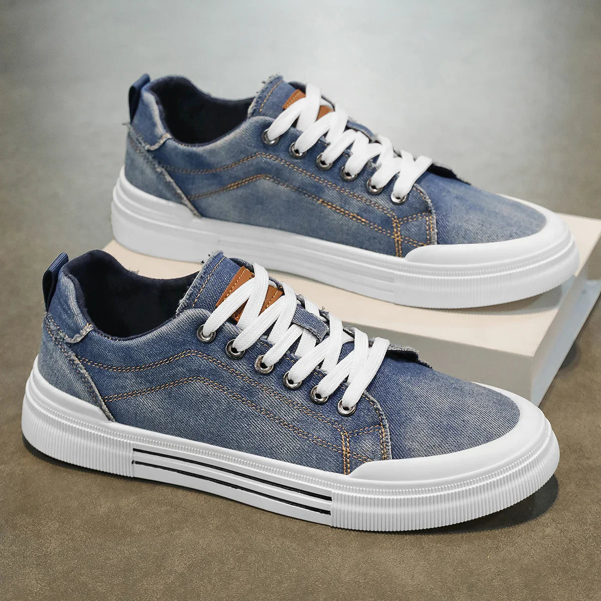 At Monsieur | Denim Sneakers