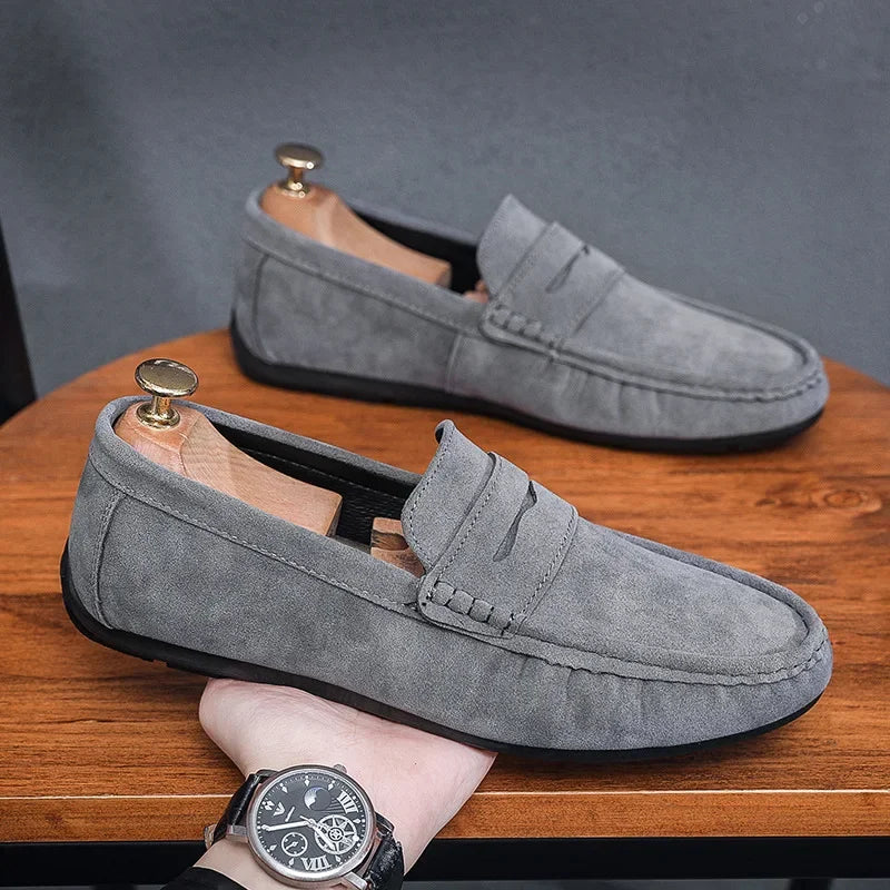Harold | Lightweight Suede Men's Loafers
