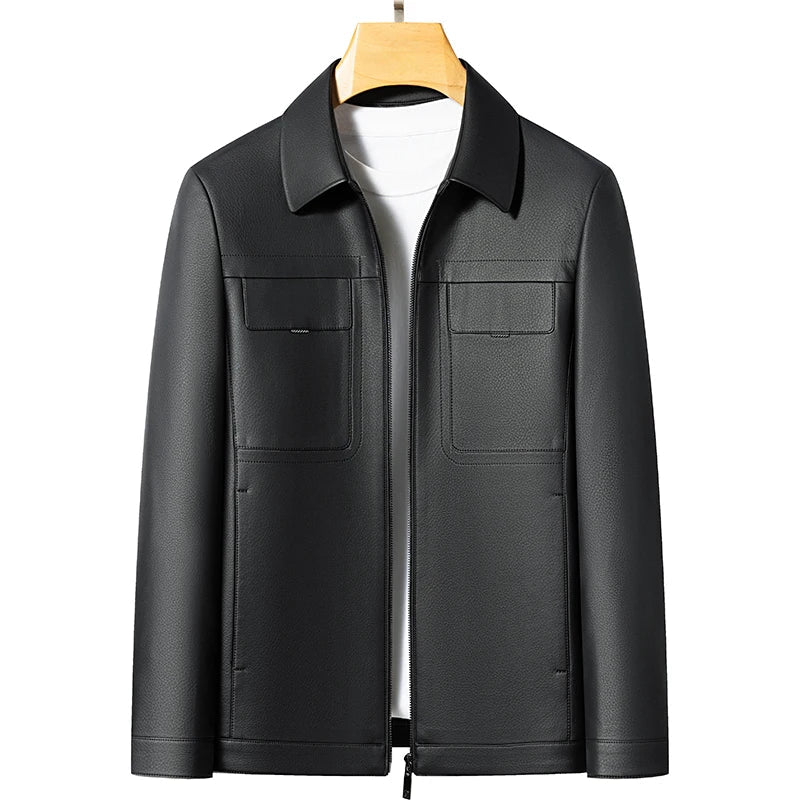 Jared® | Tresman Genuine Leather Jacket